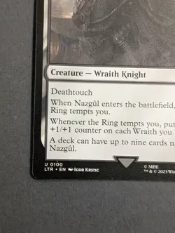 MTG -1x Nazgul 100 - NM Pack Fresh - Lord of the Rings: Tales of Middle Earth - Image 5