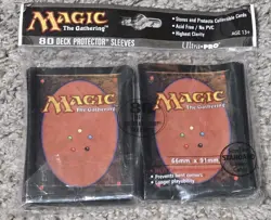 80 ULTRA PRO DECK PROTECTOR SLEEVES MAGIC THE GATHERING - Image 1