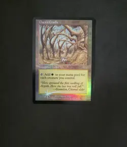 Magic: The Gathering Gaea's Cradle Foil Legendary Land - Judge Promo MINT - Image 2