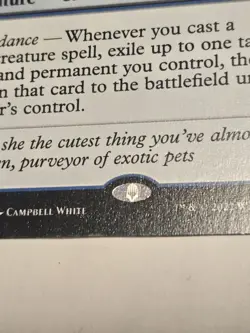 MTG Displacer Kitten Rare Creature Commander Legends 2022 - Image 2