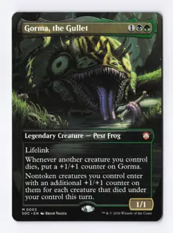 Gorma, the Gullet (Borderless) 0003 (M) MTG Commander: Secrets of Strixhaven SOC - Image 1