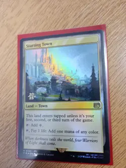Starting Town FOIL - NM - Final Fantasy - MTG - Image 1