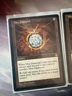4x Mox Diamond Magic The Gathering MTG Vintage Collection - Image 2