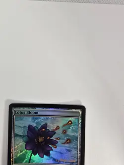 Wizards Lotus Bloom Time Spiral Prerelease Promo Artifact Foil Colorless Rush - Image 4