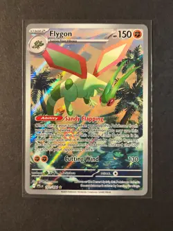 Pokemon Flygon 101/094 Phantasmal Flames Full Art Illustration Rare NM - Image 1