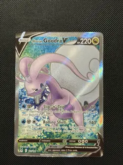 Pokemon Lost Origin - Hisuian Goodra V - 187/196 - Full Art - M/NM - Image 2