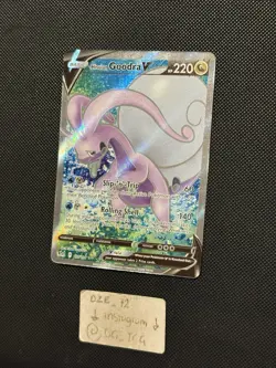 Pokemon Lost Origin - Hisuian Goodra V - 187/196 - Full Art - M/NM - Image 4