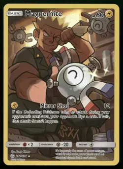 Magnemite 242/236 Cosmic Eclipse CEC Secret Rare Pokemon NM - Image 1