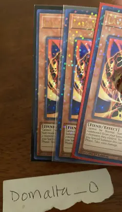 3x Yugioh Lava Golem HAC1-EN008 Duel Terminal Ultra Rare 1st Edition NM Playset - Image 2