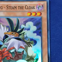 Blackwing-Steam the Cloak DRLG-EN028 Dragons of Legend 1st Edition Super Rare LP - Image 3