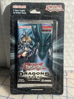 Yugioh Dragons Of Legends 1st Edition Blister Pack English Edition New Sealed! - Image 1