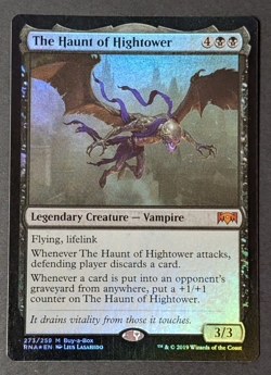 MTG - 1x The Haunt of Hightower - Ravnica Allegiance Promo Foil NM/LP - Magic - Image 1
