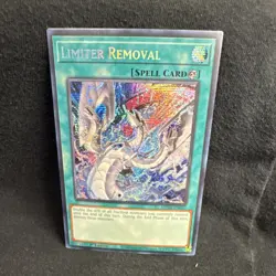 Yu-Gi-Oh! Limiter Removal 1st Edition Spell MP24-EN057 Holo Konami English - Image 1