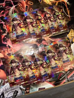 One Piece TCG Monkey D Luffy ST10-006 Treasure Booster Set Promo SEALED x10 - Image 5