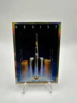 X-WING 2018 Topps Star Wars Galaxy Trilogy Propaganda Resist #TP-6 - Image 1