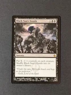 MTG - 1x Black Sun's Zenith - Mirrodin Besieged - NM/LP - Magic The Gathering - Image 5