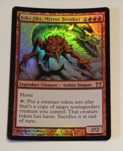 MTG Kiki-Jiki, Mirror Breaker Champions of Kamigawa Foil 2004 LP - Image 1