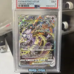 Mewtwo VSTAR #GG44/GG70 Crown Zenith PSA 9 Pokemon Card - Image 2