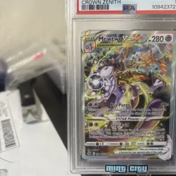 Mewtwo VSTAR #GG44/GG70 Crown Zenith PSA 9 Pokemon Card - Image 3