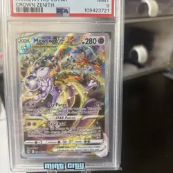 Mewtwo VSTAR #GG44/GG70 Crown Zenith PSA 9 Pokemon Card - Image 4