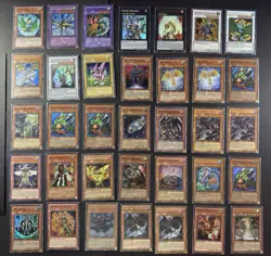 Yu-Gi-Oh! TCG - Lot of 65 Cards - Heavily Played (HP) to Damaged (DMG) - Image 1