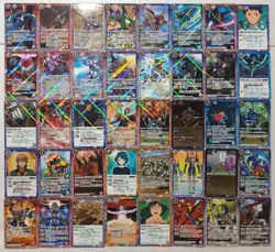 Lot of 40 Japanese Battle Spirits Holo Card set TCG - Image 1