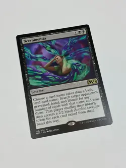 MTG - 1x Necromentia - Core Set 2021 - NM - Rare - Black - Magic The Gathering - Image 4