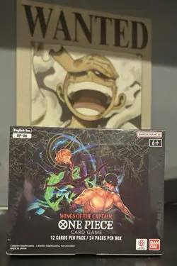 One Piece Card Game OP-06 Wings of the Captain Brand New Sealed Booster box - Image 1