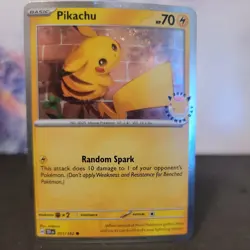 Pikachu (Pokemon Day 2026) 051/162 Miscellaneous Cards & Products Holo - Image 1