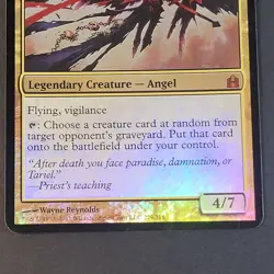 MTG - Tariel Reckoner of Souls - Oversize Foil - Commander 2011 - NM/LP - Magic - Image 5