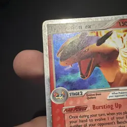 Pokemon TCG Typhlosion EX Holo Rare Card 110/115 2005 Unseen Forces: lp - Image 2