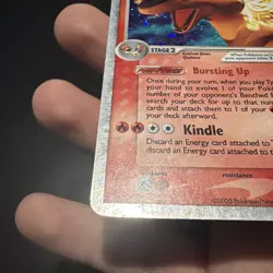 Pokemon TCG Typhlosion EX Holo Rare Card 110/115 2005 Unseen Forces: lp - Image 4