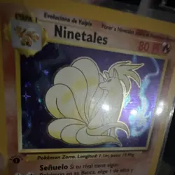 Ninetales 012/102 Base Set 1st Edition Holo Rare spanish Pokemon TCG Card - Image 5