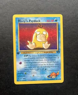 Pokemon TCG Misty's Psyduck Gym Challenge, 1st Edition Common Card 90/132 - Image 1