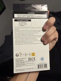 Bandai Namco One Piece Card Game Starter Deck Monkey D. Luffy opened - Image 3