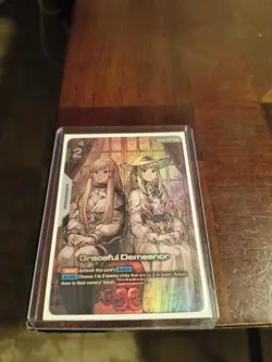 Graceful Demeanor GD-117(R+) Gundam card game - Image 3