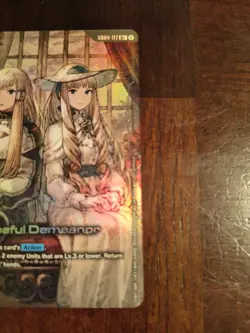 Graceful Demeanor GD-117(R+) Gundam card game - Image 5