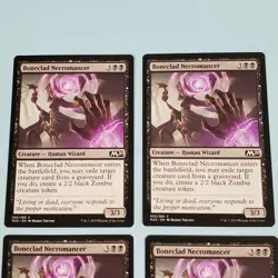 4x Boneclad Necromancer - Core Set 2020 - 093/280 - MTG Magic The Gathering - Image 2