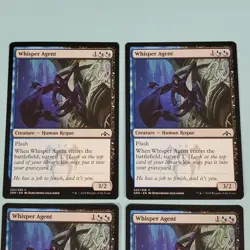 4x Whisper Agent - Guilds of Ravnica - 220/259 - MTG Magic The Gathering - Image 2