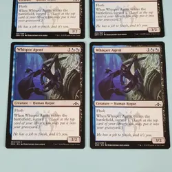 4x Whisper Agent - Guilds of Ravnica - 220/259 - MTG Magic The Gathering - Image 3