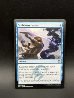 MTG Stubborn Denial U Khans of Tarkir #056 - Image 1