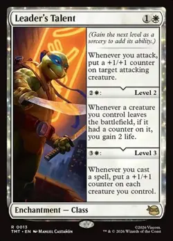 1x Leader's Talent NM Eng MTG - MTG TMNT - Image 1