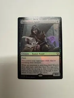 Foil Opposition Agent - 141 - LP - Commander Legends - Image 1