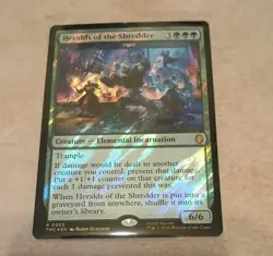 Heralds of the Shredder - Vigor SURGE FOIL TMNT MTG MINT 🔥 - Image 1