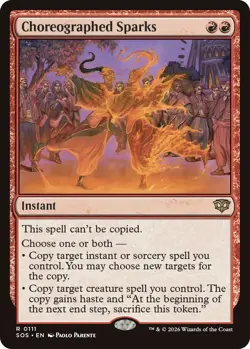 Choreographed Sparks - SOS - MTG - NM - EN - 0111 - Image 1