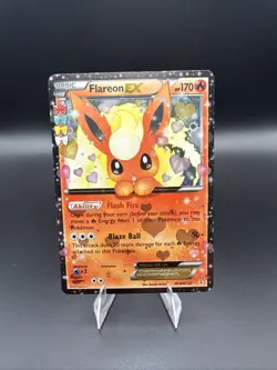 Pokemon Flareon EX RC6/RC32 Generations Radiant Collection Ultra Rare Holo 170 … - Image 1