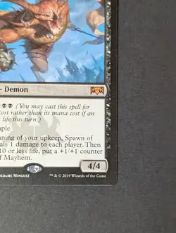 MTG - 1x Spawn of Mayhem - Ravnica Allegiance - NM/LP - Magic The Gathering - Image 4