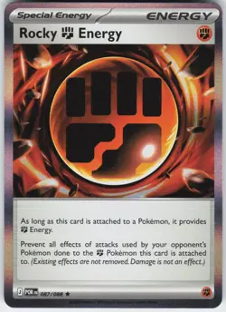 Rocky Fighting Energy 087/088 Rare Perfect Order Pokemon Near Mint - Image 1