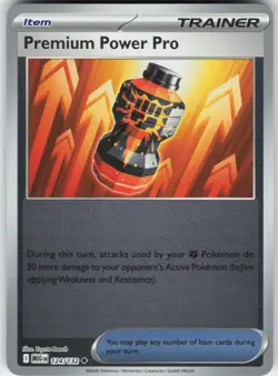 Premium Power Pro 124/132 Uncommon Mega Evolution Pokemon Reverse Holo Near Mint - Image 1