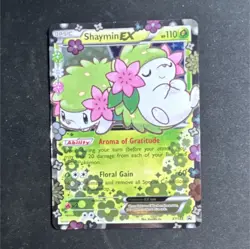 The Pokemon Company Shaymin EX Basic Holo 110 HP XY148 EX Pokemon TCG - Image 1